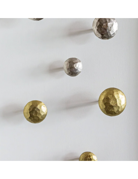 Set de 3 patères Naila - or