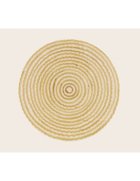 Assiette Alga - faience peinte à la main