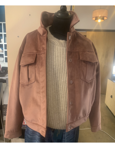 VESTE CHARLES - ROSE