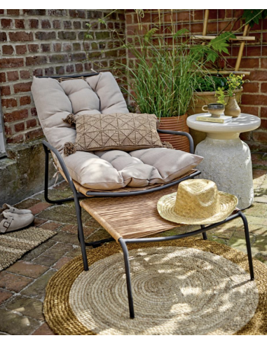 Solana Table d'appoint, Blanc, Céramique