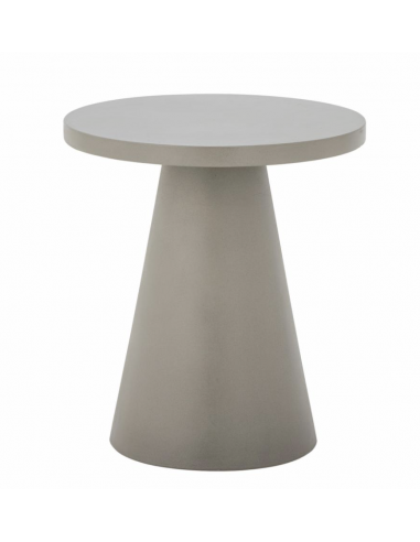 Ray Table d'appoint, Gris, Fibrociment