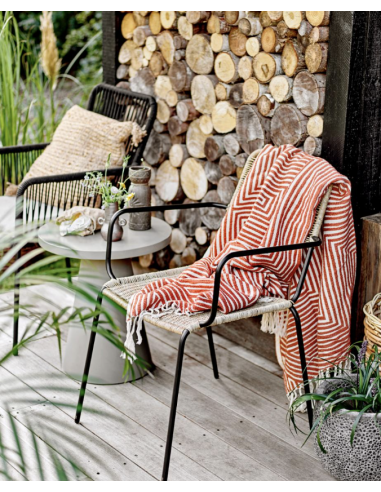 Ray Table d'appoint, Gris, Fibrociment