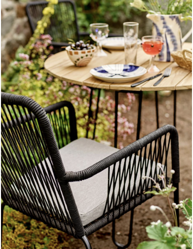 Molito Table de salle à manger, Nature, Teak