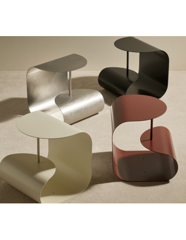 Table d'appoint gégé noire