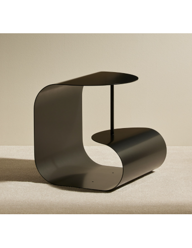 Table d'appoint gégé noire