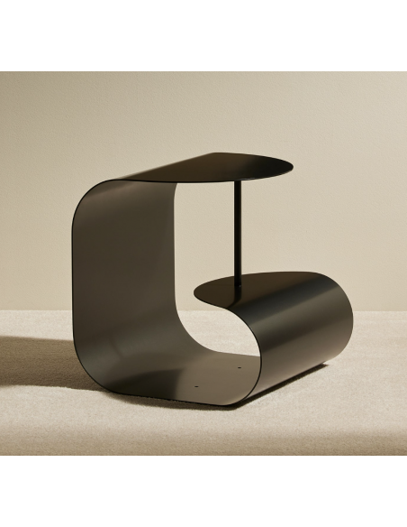 Table d'appoint gégé noire