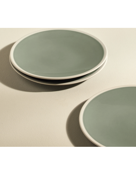 Assiette plate Sicilia - Pousse de tilleul