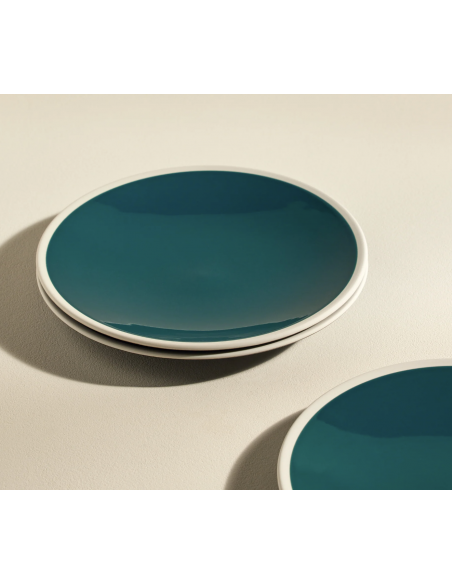 Assiette plate Sicilia - 3 coloris