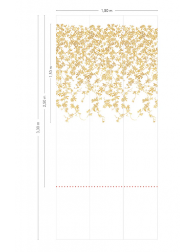 Papier peint Passiflores