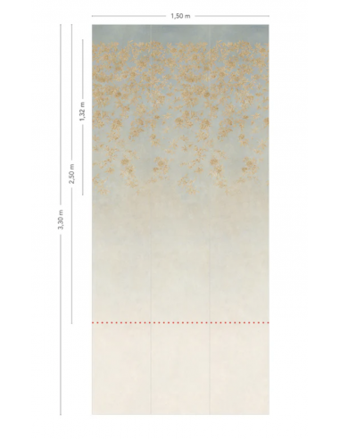 Papier peint Passiflores