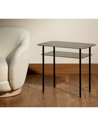 TABLE D'APPOINT KARA - NOIR