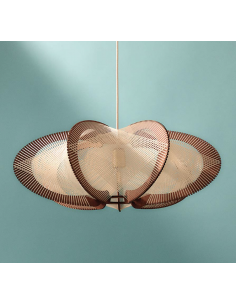 Suspension ETIOLA tressage croisé