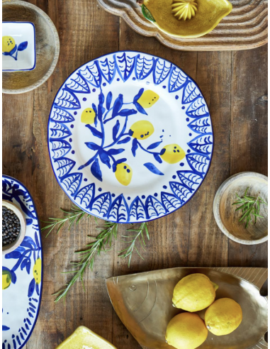 Maxima Assiette, Blue, Grès