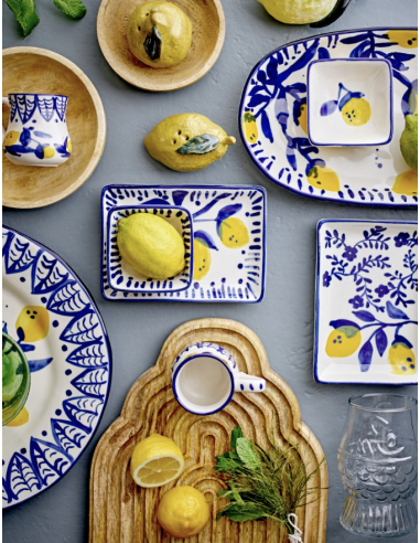 Maxima Assiette, Blue, Grès