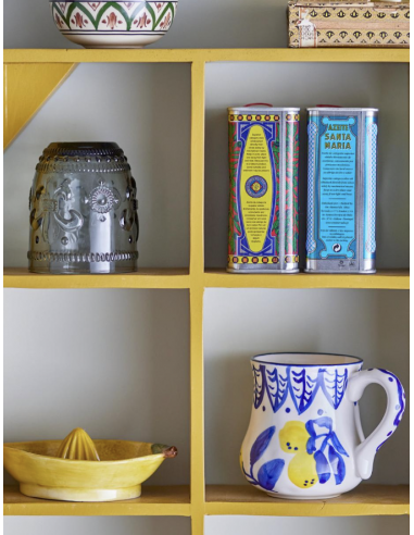 Maxima Mug, Blue, Grès