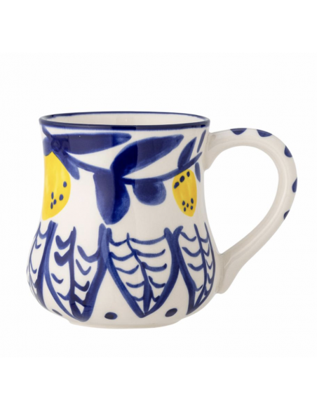 Maxima Mug en grès, bleu