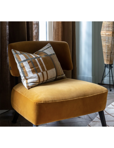 Coussin Mulya - tabac