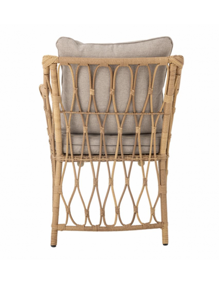Belluce Chaise lounge avec Tabouret