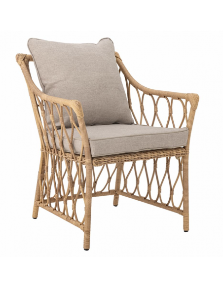 Belluce Chaise lounge avec Tabouret