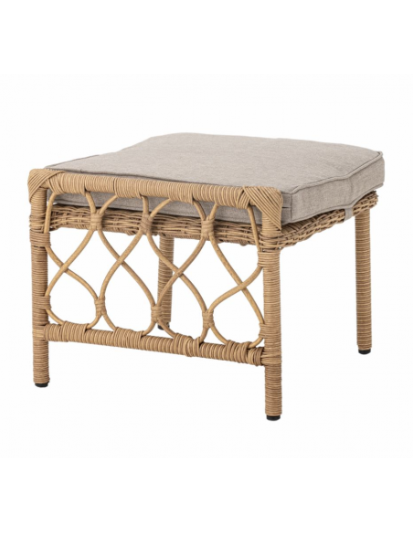 Belluce Chaise lounge avec Tabouret