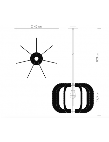 Suspension DRUMJEE 7, tressage Twist