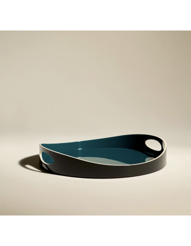 Plateau Basile - Bleu Sarah - 50 cm
