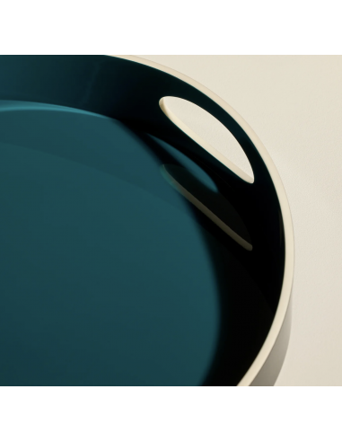 Plateau Basile - Bleu Sarah - 50 cm