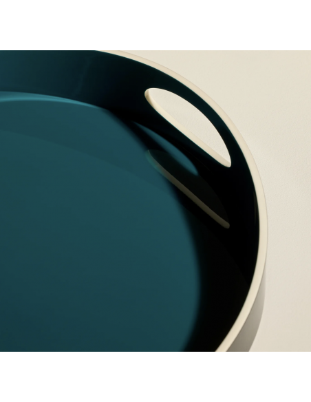 Plateau Basile - Bleu Sarah - 50 cm