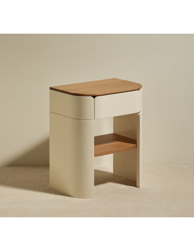 Table de chevet Equilibre - Ecru