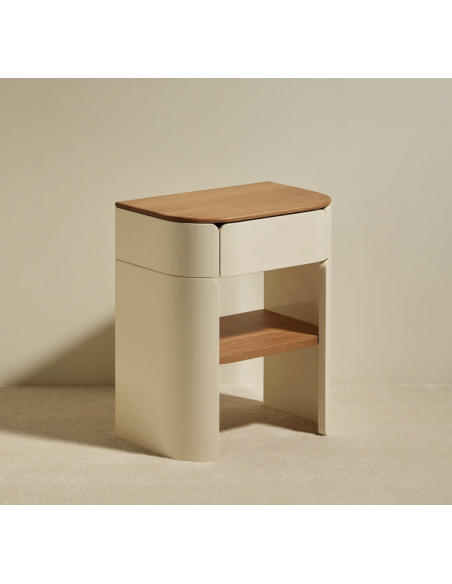 Table de chevet Equilibre - Ecru
