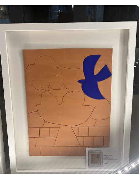 Tableau BLEU D'ETE - Verane Serre