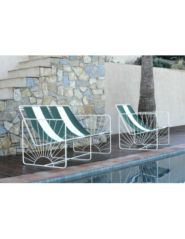 Fauteuil 3 rayures Eldorado