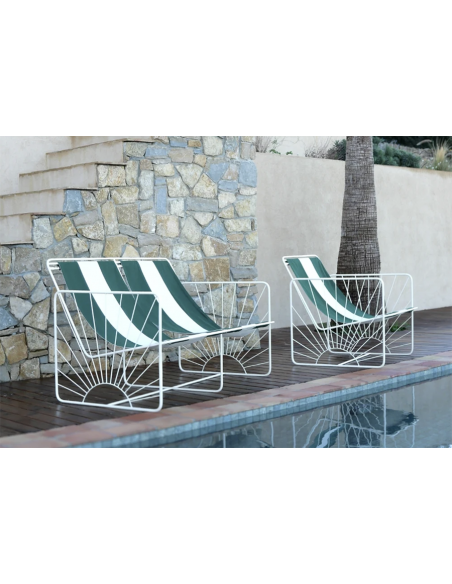 Fauteuil 3 rayures Eldorado