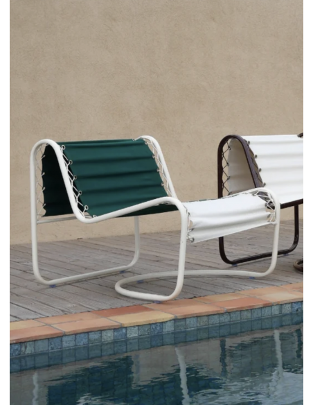 Fauteuil Campo outdoor bicolore