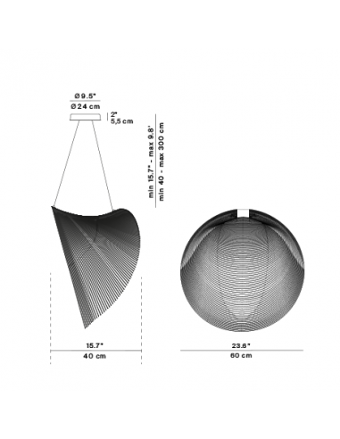 Suspension  Illan - Ø60cm