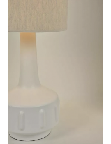 Lampe à poser Jimmy - XL Blanc/Rustic