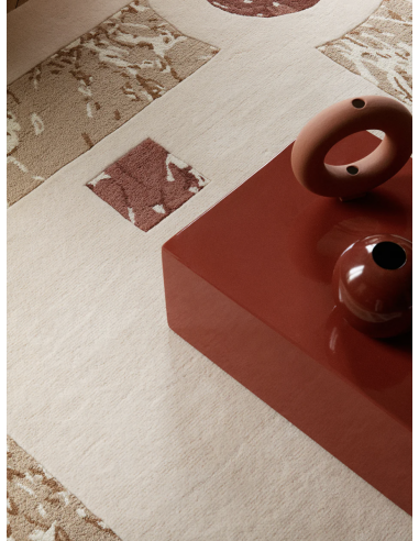 Tapis Paladio - brun en laine