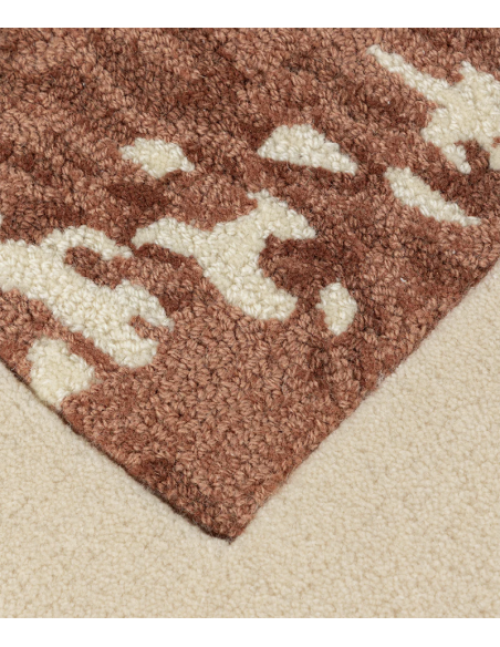 Tapis Paladio - brun en laine