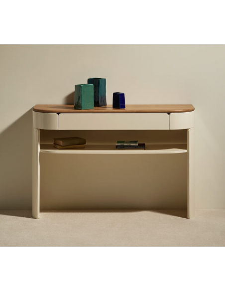 Console à tiroir Equilibre - Ecru