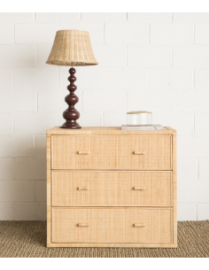 Commode en rotin 2