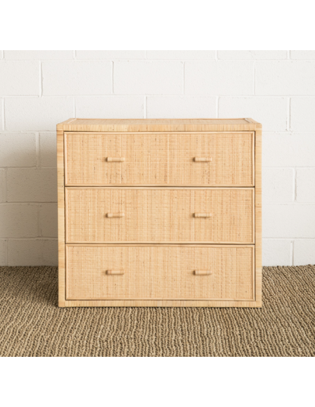 Commode en rotin