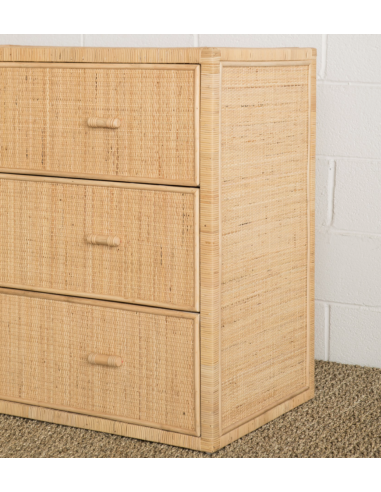 Commode en rotin