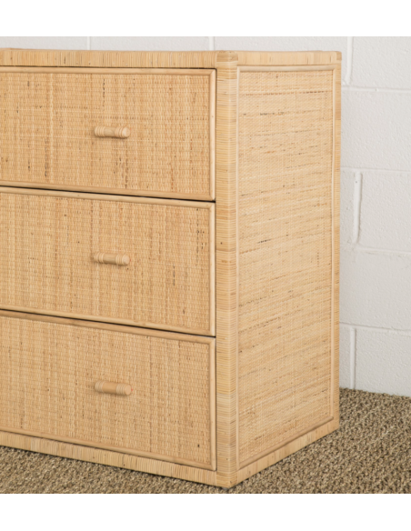Commode en rotin