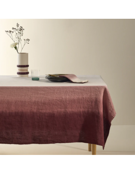 Nappe/ Rideau Dip Dye - Aubépine - 175x300
