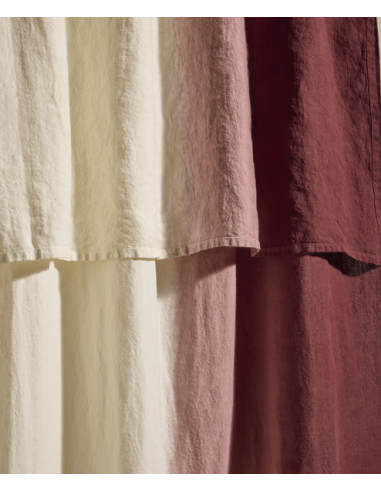 Nappe/ Rideau Dip Dye - Aubépine - 175x300
