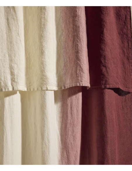 Nappe/ Rideau Dip Dye - Aubépine - 175x300
