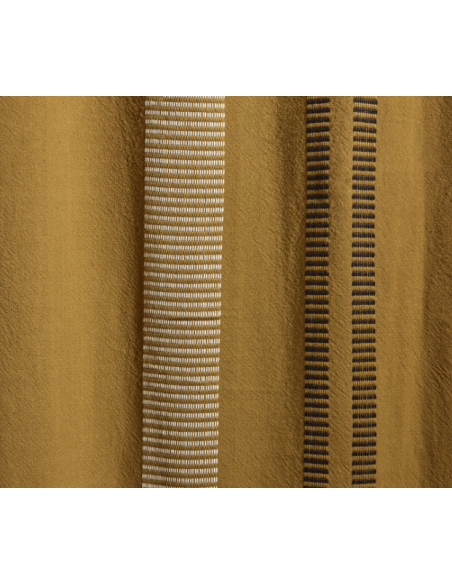 Couvre-lit/ Rideau Passage - Ocre