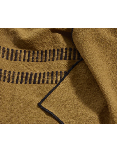 Couvre-lit/ Rideau Passage - Ocre