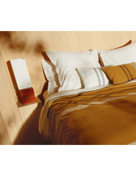 Couvre-lit/ Rideau Passage - Ocre