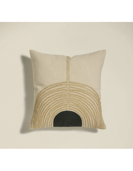 Coussin Mirage - Forêt/Ocre Maison Sarah Lavoine
